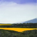 Bolinas View, 12" x 12", oil on canvas