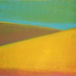Pyramid Lake, 48" x 48", oil on canvas