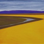 Reed's Fields, 24" x 48", oil on canvas
