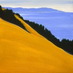 Ridge Road Overlook, 12" x 12", oil on canvas