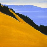 Ridge Road Overlook, 12" x 12", oil on canvas