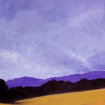 Wild Horse Canyon, 28" x 22", oil on canvas